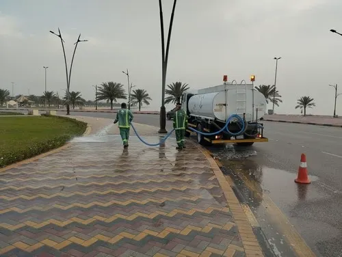 بلدية القطيف تستعد لعيد الأضحى بتهيئة المرافق