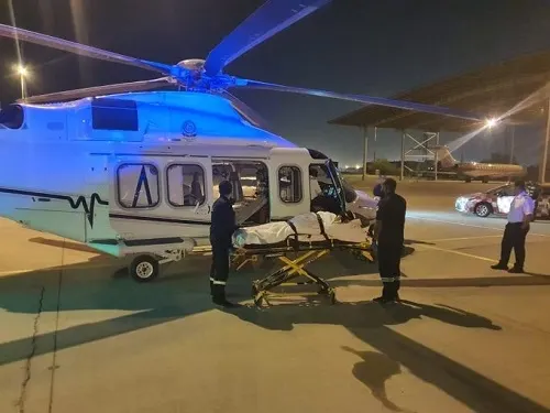 إخلاء طبي جوي عاجل لسعودية من الكويت