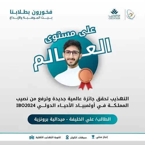 على مستوى العالم: التهذيب تحقق البرونز وتمثّل المملكة في مسابقتين دوليتين