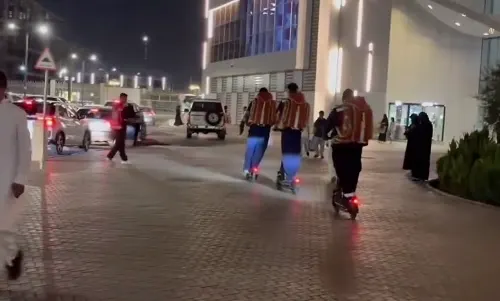في تبوك.. فرق إسعاف على ظهر سكوتر