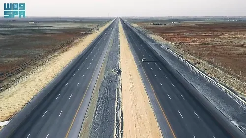 فتح حركة المرور على طريق أبو حدرية باتجاه الخفجي