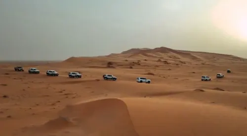 فتح مساري المها وطويق أمام السيارات في محمية عروق بني معارض