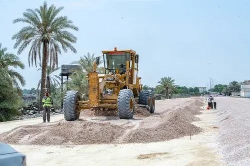إنجاز 70% من أعمال إنشاء شارع دائري في أم الساهك