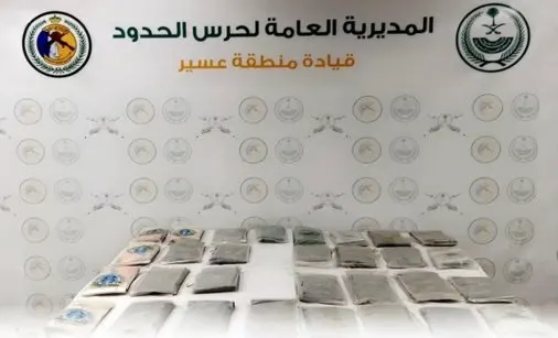 5 ضربات أمنية تسقط 7 مروجين ومهربين في الشرقية وتبوك وعسير وجازان