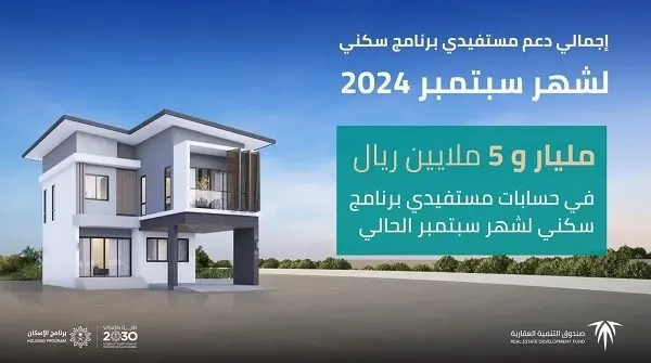 إيداع مليار و 5 ملايين ريال في حسابات مستفيدي “سكني”