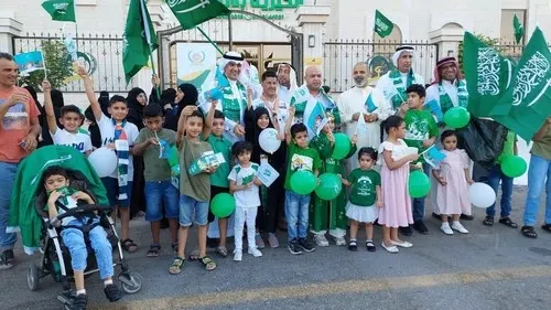 نحلم ونحقق] بر سنابس تشارك الأهالي فرحة الوطن