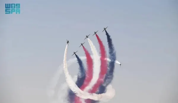 صور] صقور السعودية في سماء مصر