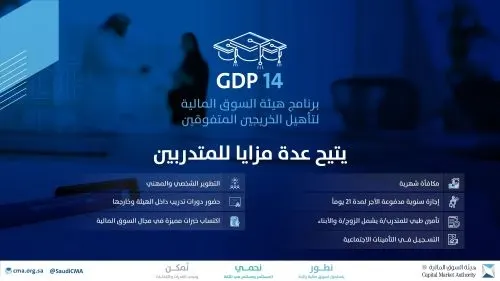 السبت.. آخر موعد لاستقبال طلبات تأهيل الخريجين بـ”السوق المالية”