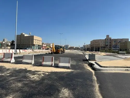 أزمة محلات شارع القدس في انتظار سفلتة 281 متراً