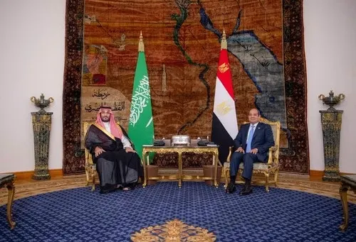 زيارة ولي العهد لمصر.. مجلس تنسيق أعلى واتفاقية استثمارات