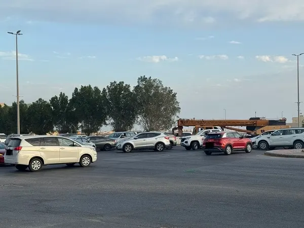 فيديو] تاروت.. شارع الرياض يختنق