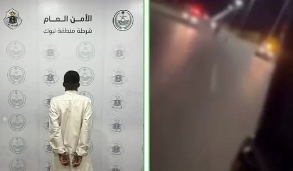 تبوك.. إحالة مواطن هرب من نقطة أمنية ووثق فعلته بفيديو إلى النيابة