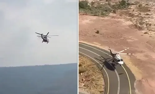 جازان .. الإسعاف الجوي ينقل حالة طارئة أصيبت في حادث