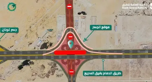 بدءاً من الخميس.. الصيانة تغلق طريق الدمام بقيق 6 أيام