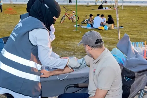 يوم تطعيم و تثقيف و توعية في القطيف