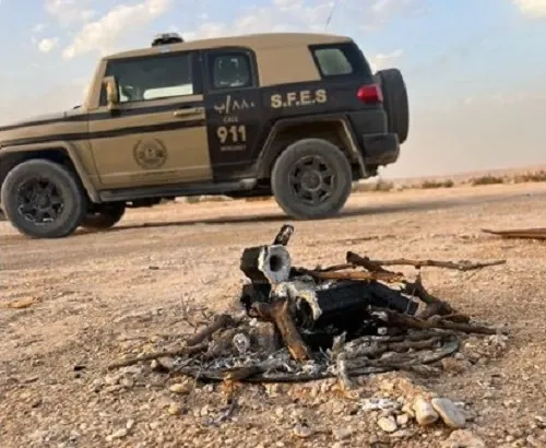 ضبط تاجر حطب ومشعل نار في محمية طويق