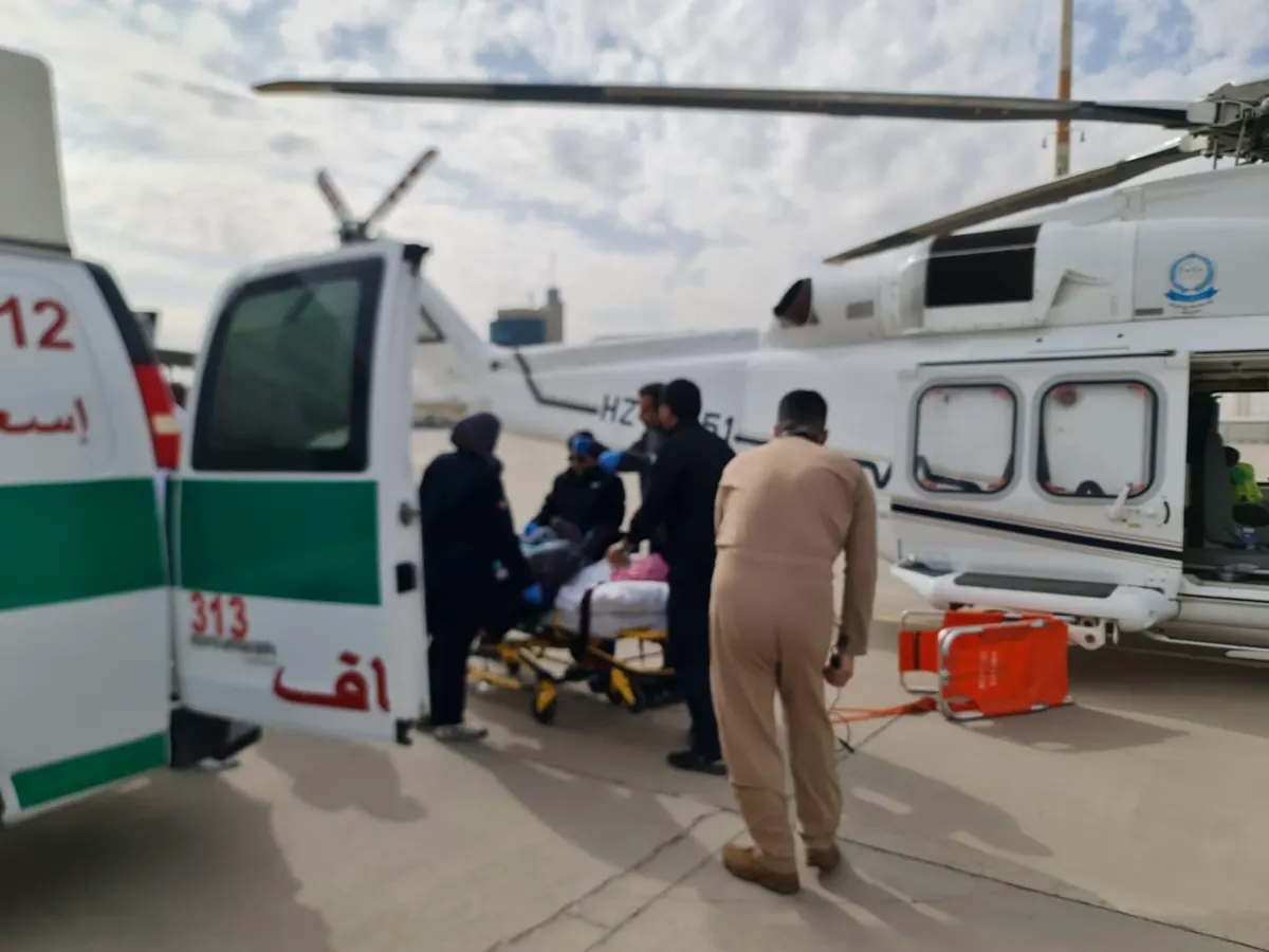 الثاني في شهر.. إخلاء طبي لمواطن في وضع “حرج جدًا” من الكويت