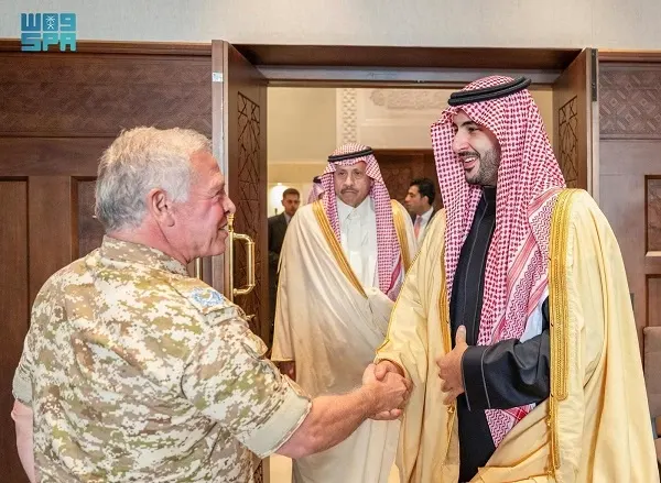 وزير الدفاع وملك الأردن يناقشان أمن المنطقة