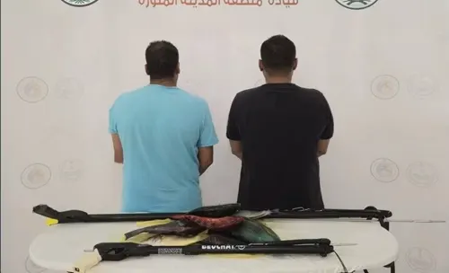 ينبع.. الصيد الراجل دون تصريح يتسبب في ضبط مواطنين