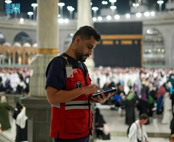 إعادة النبض إلى معتمرة مصرية توقف قلبها في صحن الطواف