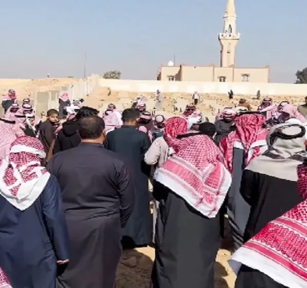 رفحاء.. تشيع جثمان المواطن المغدور في الأردن