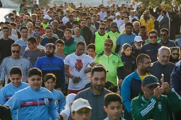 القطيف.. 485 مشاركاً ومشاركة في “خطوة نحو صحتك”