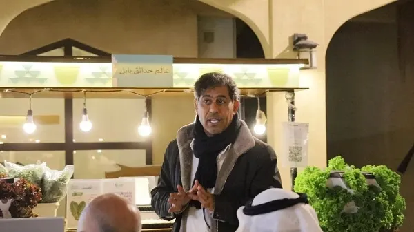 القطيف.. “فن الزراعة المائية” في سوق المزارعين