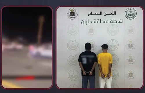جازان.. القبض على مواطنين صدما مركبة لخلاف مع قائدها