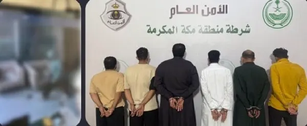 جدة.. القبض على 6 حرامية سرقوا خزانة محل تجاري