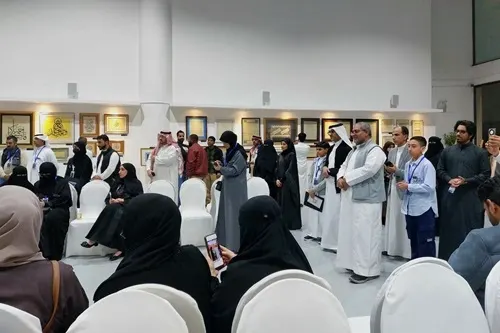 الدمام.. “نبضُ المداد” يجمع الصغار والكبار في معرض الخط العربي