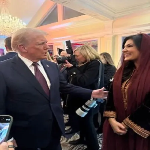 الأميرة ريما بنت بندر تشهد حفل تنصيب ترامب