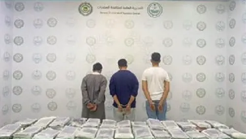 16 مروجاً ومهرباً في قبضة رجال الأمن