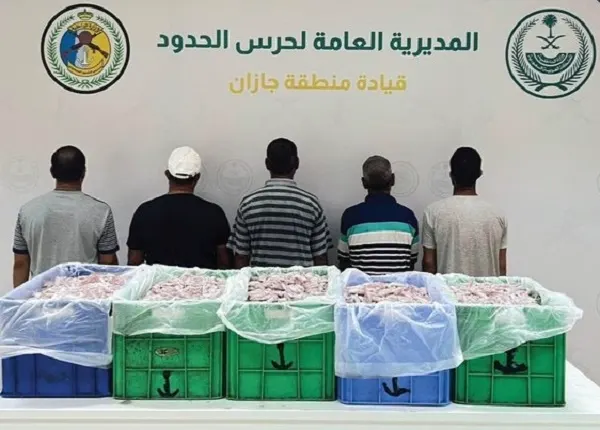 جازان.. صيد الأسماك في منطقة محظورة يورط 5 مصريين
