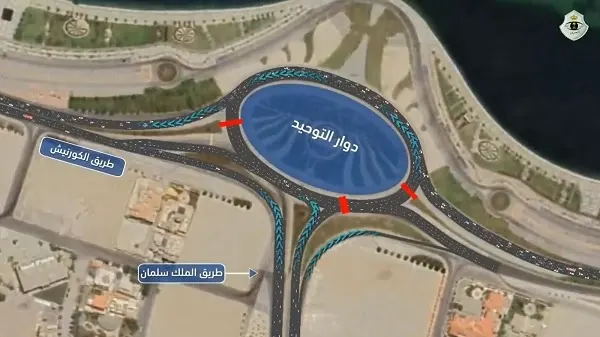 الخبر.. خطة مرورية خاصة باحتفالات يوم التأسيس
