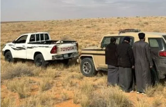 ضبط 3 مواطنين قطعوا مسيجات ودخلوا محمية ملكية دون ترخيص