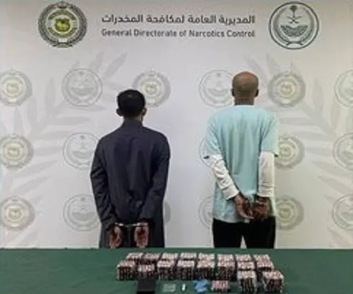 سقوط 10 مروجين ومهربين في الرياض و الباحة و جازان