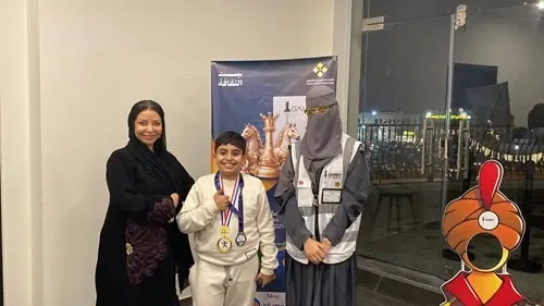 الدمام.. باسل السلمان ثاني الفائزين في بطولة الشطرنج