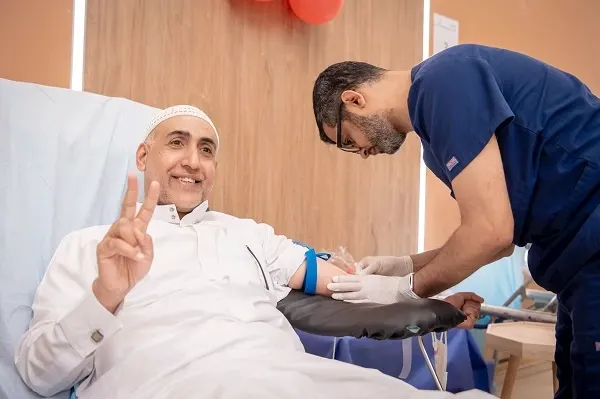 في ليلتين.. التوبي تتبرع بـ 253 كيس دم لمركزي القطيف