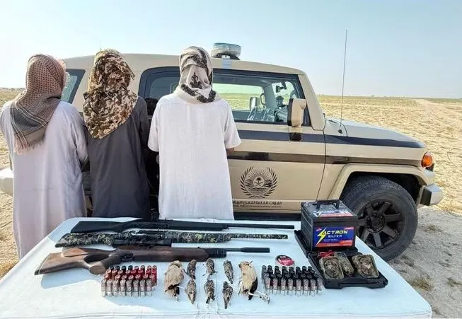تشهير.. “متعب وعاند” المطيري وبندر العتيبي اصطادوا في أماكن محظورة