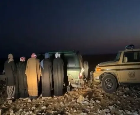 ضبط وافد و 4 مواطنين دخلوا محمية ملكية دون ترخيص