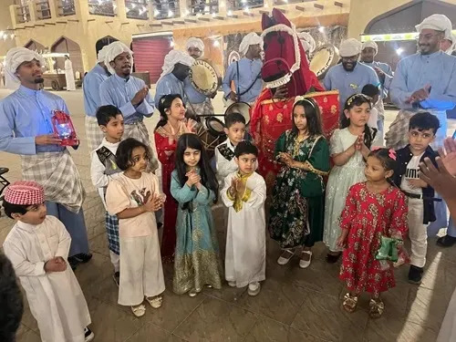 طبلة المُسحّر تحرّك أطفال قرقيعان وسط العوامية