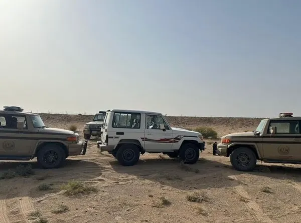خالد العتيبي اصطاد ظبياً في محمية ملكية