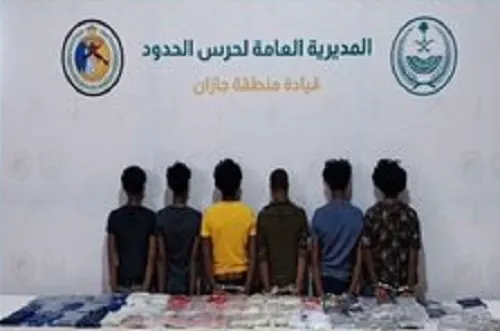 سقوط 21 مروجاً ومهرباً في جازان وعسير