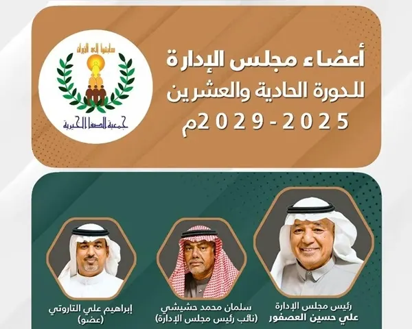 التشكيل الجديد لـ “خيرية الصفا”.. “العصفور” رئيسًا و “حشيشي” نائبًا