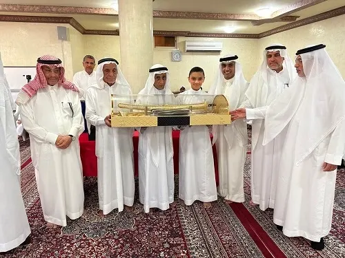 احتفال عائلي وتكريم للحافظ علي محمد المغلق