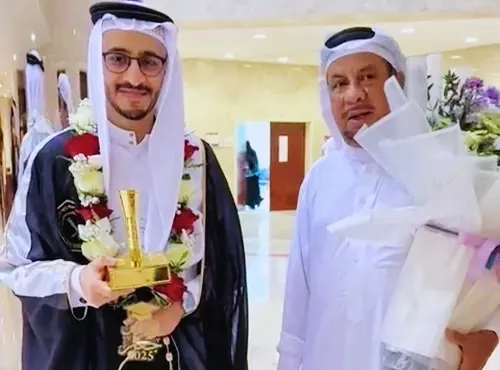 مرتبة الشرف الأولى للمهندس جعفر آل عبادي