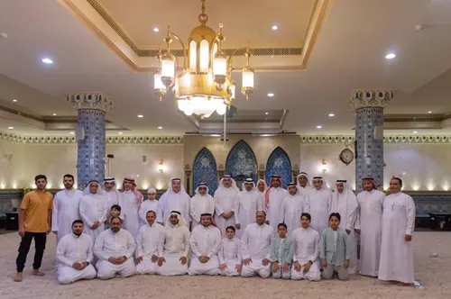 “أمّ الحمام” و”الابتسام” يقيمان مجلس المعايدة بحضور الأهالي