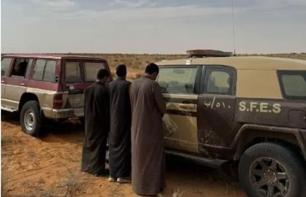 ضبط 3 مواطنين قطعوا مسيجات محمية ملكية