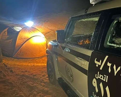 ضبط مواطن خيّم دون ترخيص في محمية ملكية