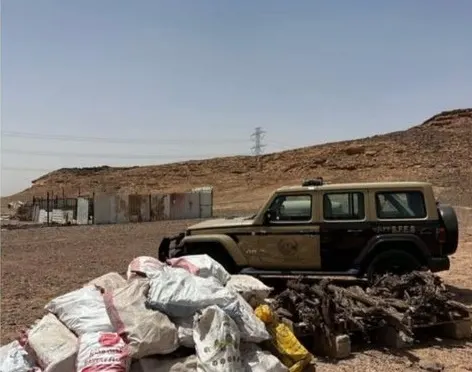 ضبط تاجر حطب محلي في حائل